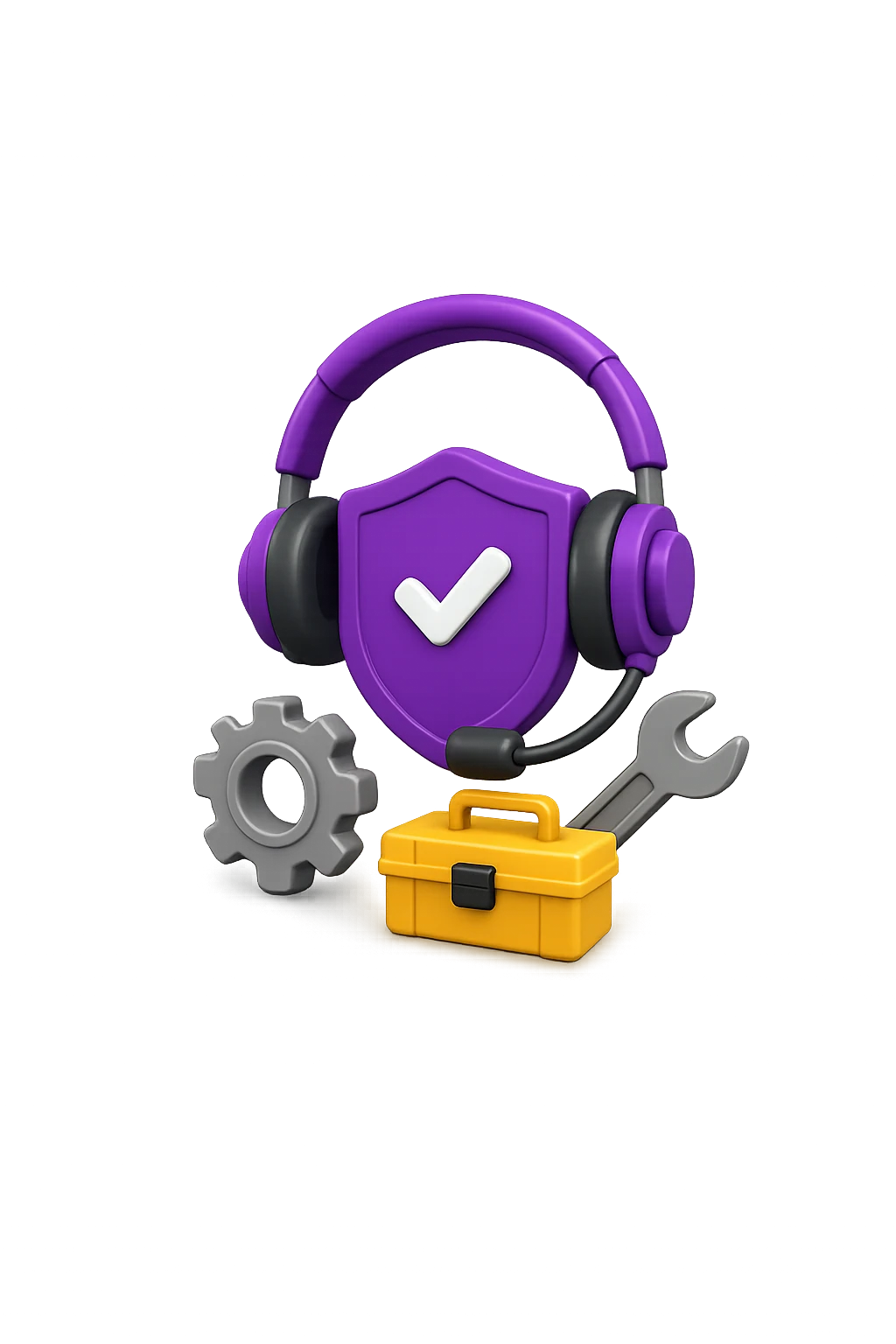 Equipe técnica realizando manutenção e suporte pós-venda